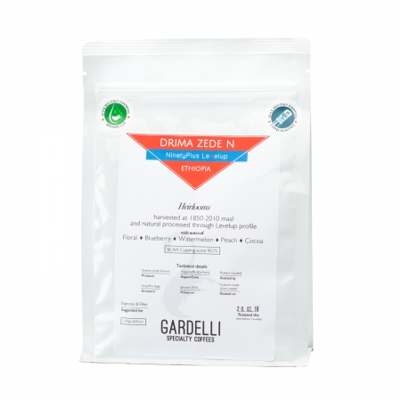 Gardelli Specialty Coffees – Ethiopia Drima Zede NinetyPlus Levelup - hurt, dystrybucja, hurtownia